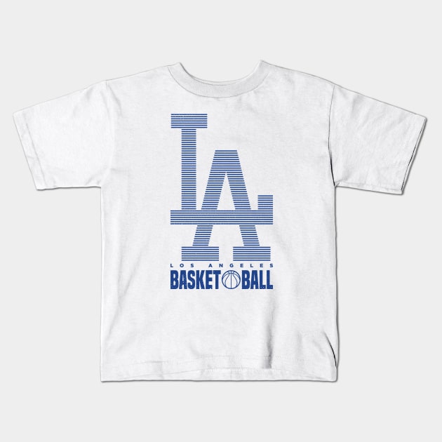 LA Basketball 4 Kids T-Shirt by HooPet